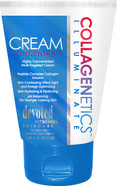 Devoted Creations Collagenetics Illuminate Cream Concentrate 3Oz - Highly Concentrated Multi-Targeted Cream Skin Hydrating & Perfecting  Ph Balancing For Younger Looking Skin