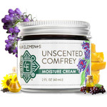 Unscented Comfrey Moisture Cream, Deeply Moisturize And Nourish Your Skin, Certified Organic, 2 Oz