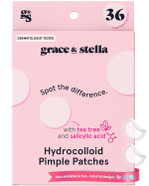 Grace & Stella Award Winning Acne Device - Pimple Patches For Face - Heart Hydrocolloid Zit Stickers That Help Soothe & Conceal Breakouts - Cute Patches - Dermatologist-Tested Vegan (Heart, 36 Count)