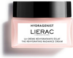 Lierac Hydragenist - Rehydrating Radiance Cream - Natural Hydrating Face Moisturizer For Women With Hyaluronic Acid & Rehydrating Ferment, Recomended For All Types Of Skin, 50 Ml