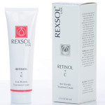 Rexsol Retinol + Vitamin C Anti-Aging Cream | Effective Night Face Care & Dark Spot Remover | Anti-Aging Neck Cream & Wrinkle Cream That Truly Works | Infused With Vitamin E, A - 2 Oz