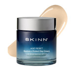 Skinn Age Reset, Anti-Aging Facial Day Cream With Spf 30 - Daily Lightweight Multi-Correction Face Moisturizer Firms, Hydrates & Brightens Skin  With Vitamin C+ 100% Mineral Spf