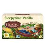 Celestial Seasonings Herbal Tea, Sleepytime Vanilla, Caffeine Free Sleep Tea, 20 Tea Bags (Pack of 6)