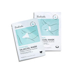 Bushbalm Hydrogel Vajacial Mask - Hydrating Mask With Hyaluronic Acid And Aloe Vera To Cool And Soothe Skin Post-Hair Removal, 1 Full Masks Set