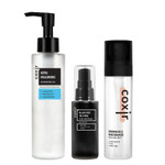 Coxir Ultra Hyaluronic Cleansing Oil 5.07 Fl.Oz + Black Rice Txa Pore Mask 1.69 Fl.Oz + Brown Rice Niacinamide Peeling Mist 2.70 Fl.Oz L Hyaluronic Acid, Moisturizing, Korean Skincare Coxir Ultra Hyaluronic Cleansing Oil 5.07 Fl.Oz + Black Rice Txa Pore Mask 1.69 Fl.Oz + Brown Rice Niacinamide Peeling Mist 2.70 Fl.Oz L Hyaluronic Acid, Moisturizing, Korean Skincare