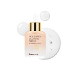 Farmstay Rice & Bifida Glowing Serum, Dark Spot Remover Correcting For Face With Niacinamide, For Women & Men, Korean Skin Care, 1.18 Fl. Oz Farmstay Rice & Bifida Glowing Serum, Dark Spot Remover Correcting For Face With Niacinamide, For Women & Men, Korean Skin Care, 1.18 Fl. Oz