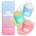 I Dew Care Wash Off Face Mask Skincare Gift Set - Mini Scoops | Facial Masks, Matcha, Hyaluronic Acid, Korean Self Skincare, Facial Treatment, Vegan, Cruelty-Free, Exfoliating, Soothing, Pore Mask