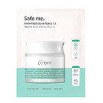 Make P:Rem Safe Me. Relief Moisture Mask 15, Hydrating Sheet Mask With Natural Ingredients, Enriched With Hyaluronic Acid For Comfort And Glow, Korean Skin Care, 0.84 Fl.Oz. (25Ml) X 10Ea