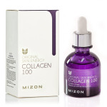 Mizon Collagen 100 Korean Ampoule With Concentrated Marine Collagen Elasticity Booster Serum Peptides Deep Hydration (1.01 Fl. Oz) Mizon Collagen 100 Korean Ampoule With Concentrated Marine Collagen Elasticity Booster Serum Peptides Deep Hydration (1.01 Fl. Oz)