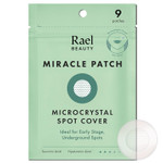 Rael Pimple Patches, Miracle Microcrystal Spot Cover - Hydrocolloid Acne Patch With Tea Tree Oil, Early Stage Zits And Blemish, Korean Skin Care, Vegan, Cruelty Free (9 Count)