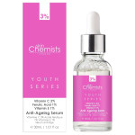 Skin Chemists Vitamin C Face Serum | Anti Aging Serum - Powerful Blend Of 3% Vitamin C, 1% Ferulic Acid, And 1% Vitamin E | Anti Aging Skin Brightening - Collagen Boosting Serum