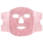 Skin Gym Cryochill Ice Beaded Face Mask, Reusable Cooling Gel Bead Mask For Puffiness And Headache Relief