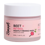 Sweet Chef Beet + Retinol Nightly Firming Mask - Beet Root Extract + Smoothing Retinol Night Cream Mask - Vegan Overnight Face Mask With Squalane + Hyaluronic Acid (50Ml / 1.69 Fl Oz)