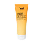 Sweet Chef Ginger + Vitamin C Powershot Polishing Mask - Brightening Face Mask For Dark Spots & Uneven Skin Tone + Maca, Rice Powders & Aha Face Exfoliant & Resurfacing Formula (3.4Oz)