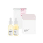 The Potions Vibrant Lift Trio Peptide & Q10 Ampoule & Essential Mixer Mask 5 Count | Vibrant Skin & Elasticity Care | Korean Skin Care