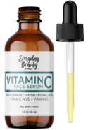 Vitamin C Serum For Face - Anti-Aging Skin Brightening Serum With 20% Vitamin C, Hyaluronic Acid, Vitamin E & Ferulic Acid - 2.02 Fl Oz Vitamin C Serum For Face - Anti-Aging Skin Brightening Serum With 20% Vitamin C, Hyaluronic Acid, Vitamin E & Ferulic Acid - 2.02 Fl Oz
