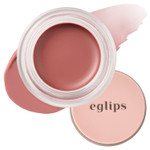 Eglips Lip & Cheek Glow Balm - Multi-Use Tinted Melting Balm Blush For Lips & Cheeks Builable And Blendable Texture (05 Wavy, 0.18 Oz)