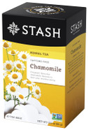 Stash Tea Soothing Chamomile Herbal Tea - Naturally Caffeine Free, Non-GMO Project Verified Premium Tea with No Artificial Ingredients, 20 Count (Pack of 6) - 120 Bags Total