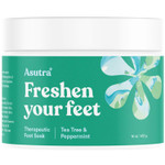 Asutra Invigorating And Therapeutic Foot Soak + Pedicure Pumice Stone (Dead Sea Salt W/Tea Tree & Citrus Oils), 16 Oz - Helps To Soften Calluses, Corns, And Cracked Feet
