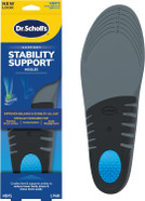 Dr. Scholl'S Stability Support Insoles, Flat Feet & Overpronation Low Arch Support, Improves Balance & Stability, Motion Control, Trim Inserts To Fit Shoes, Men'S Size 8-14