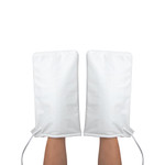 Forpro Professional Collection Premium Heated Mitts, Electric Thermal Moisturizing Hand Warmers For Spa Treatments, Dual Temperature Settings, 1-Pair