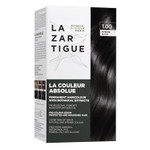 Lazartigue La Couleur Absolue, Permanent Hair Color With Botanical Extracts, Intense Black, Full Grey Coverage Coloring Kit, Vegan, Cruelty-Free, Ammonia-Free