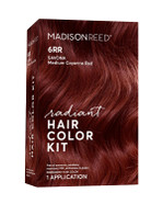 Madison Reed Radiant Hair Color Kit | 6Rr Medium Cayenne Red (Savona Scarlet) For 100% Gray Hair Coverage | Salon Quality Permanent Hair Dye | Ppd-Free & Ammonia-Free | (Packaging May Vary) 1 Pack