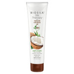 Biosilk Silk Therapy With Coconut Oil Curl Cream, Defines Curls, Nourishing & Helps Eliminate Frizz, Sulfate, Paraben & Cruelty-Free, 5 Oz