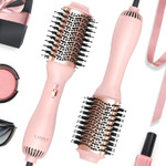 Blow Dryer Brush Hair Styler: 3 In 1 Negative Ionic Hairdryer Hot Air Blowout Brush For Drying Straightening Volumizing - 60Mm Oval Barrel Fit All Hair Types - Salon Style, Smooth, Frizz-Free Blow Dryer Brush Hair Styler: 3 In 1 Negative Ionic Hairdryer Hot Air Blowout Brush For Drying Straightening Volumizing - 60Mm Oval Barrel Fit All Hair Types - Salon Style, Smooth, Frizz-Free