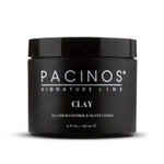 Pacinos Signature Line Clay Hair Paste - Long Lasting Styling Wax With Firm Hold For All Hair Styles 4 Oz