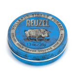Reuzel Blue Pomade, Strong All Day Hold, Water Soluble Styling, High Shine And Flake Free, Easy To Wash Out, For All Hairstyles