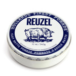 Reuzel Clay Matte Pomade, Medium All Day Hold, Water Soluble Styling, No Shine And Flake Free, Easy To Wash Out, For All Hairstyles