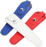 Salon Hair Scissor Bag, 3 Pcs Pu Leather Scissors Safety Sheath Bag, Scissors Bag Portable Scissors Storage Holder, Holster Organizer Hairdressers Tools For Beauty Salon And Household