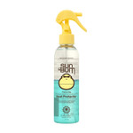 Sun Bum Heat Protector Spray - Leave In Hair Treatment Protects From Heat Styling And Frizz-Causing Humidity - Reduces Blow Dry Time - Vegan And Cruelty Free - Uv Protecting - 6 Oz