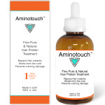Aminotouch Natural Pure Protein Treatment Instant Rescue Shot Grow Long Hair Repair Damage Split Ends, Strengthen Weak Hair, Collagen Filler Keratin Repair That Works From The Core (Double)