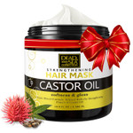 Dead Sea Collection Castor Oil Hair Mask - Repair, Strengthening And Hydrating For All Hair Types - With Nourishing Dead Sea Minerals And Castor Oil - 16,9 Fl. Oz
