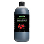 Greenive Jamaican Black Castor Oil Jbco Organically Grown 100% Pure Great For Hair And Topical Uses (16 Ounce)