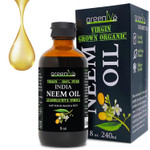 Greenive Neem Oil 100% Pure Organically Cold Pressed Virgin (8 Ounce)