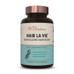 Hair La Vie Live Conscious Revitalizing Blend Hair Growth Vitamins For Women To Support Health Of Hair - Supplements W/Biotin, Collagen & Saw Palmetto For Thick, Full Hair - 60 Caps