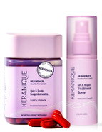 Keranique Hair Growth System - Keraviatin Vitamins With Biotin, Vitamin B, And Curcumin, Lift And Repair Treatment Spray For Instant Volume, 30 Days Supply