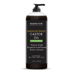 Majestic Pure Pure Jamaican Black Castor Oil For Hair Care, Strengthening, Nourishing, And Volumizing Formula - Non Gmo Verified, 16 Fl Oz