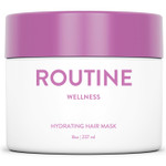 Routine Wellness Deep Conditioning Hair Mask For Dry Damaged Hair - Hydrating, Moisturizing Repair Treatment - Promotes Fullness - Unscented 8Oz