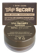 I Dew Care Biotin Clarifying Dry Shampoo - Tap Secret Dark Brown Refill | Strengthening & Volumizing, Powder Type, Refillable, Travel Size, Non-Aerosol, Brunette, 0.24 Oz I Dew Care Biotin Clarifying Dry Shampoo - Tap Secret Dark Brown Refill | Strengthening & Volumizing, Powder Type, Refillable, Travel Size, Non-Aerosol, Brunette, 0.24 Oz