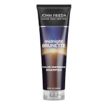 John Frieda Midnight Brunette Shampoo, Color Deepening Shampoo To Enhance And Refresh Brunette Tones, Cocoa And Primrose Oil-Infused Shampoo To Revive Brunette Color, 8.3 Oz