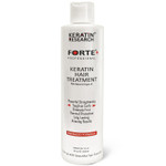Keratin Research Keratin Forte Conditioner, 300Ml, Unisex, Moroccan Argan Oil Enhanced Formula For Curly Hair