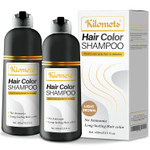 Light Brown Hair Dye Shampoo 400Ml- 100% Grey Coverage In Minutes - Ammonia Free Hair Color Shampoo Gray Silver Hair- Instant Coloring At Home Gift For Her For Him