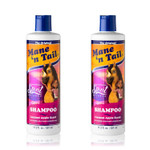 Mane 'N Tail Spirit Untamed Shampoo  Caramel Apple Scented, Gentle Rinse Shampoo & Body Wash For Soft, Silky Hair (11.02 Oz)