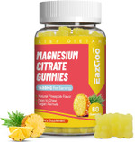 1400Mg Magnesium Citrate Gummies, High Absorption Magnesium Gummies For Adults, Extra Strength Magnesium Gummy Supplement For Healthy Relaxation, Vegan, Non-Gmo, 60 Gummies