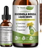 16-In-1 Liposomal Rhodiola Rosea Tincture, Ultra Strength Rhodiola Supplement W/Ashwagandha, Saffron, Magnesium, Sam-E, Rhodiola Rosea Extract Liquid Drops For Natural Relaxation, Mood, Energy