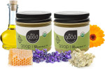 All Good Goop Organic Skin Care Recovery Balm - All Purpose Ointment W/Calendula, Lavender, Beeswax - Chafing Cream, Dry Skin Salve, Cracking Lip Moisturizer - Soothes, Hydrates & Calms - 4Oz